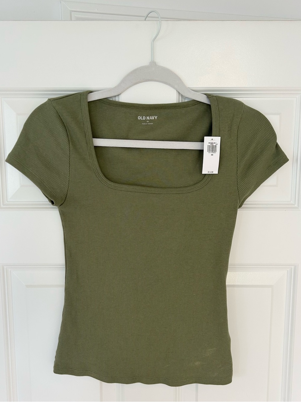 Old Navy Women's Square Neck Ribbed Tee